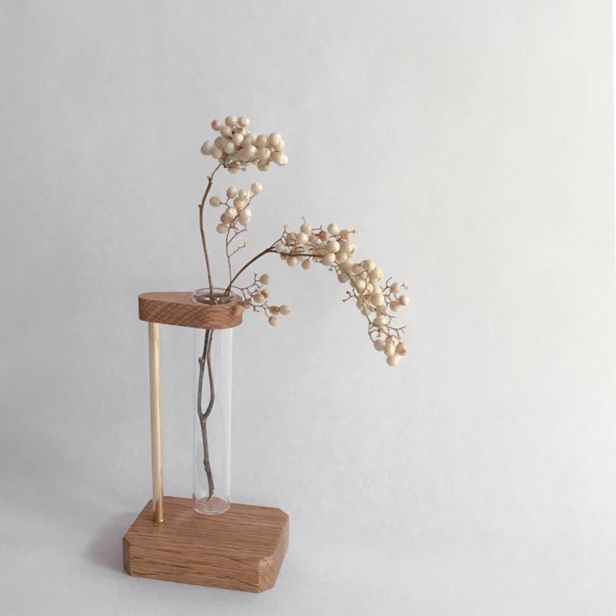 広口試験管の一輪挿し フラワーベース 花器 花瓶 : Atelier Yadori