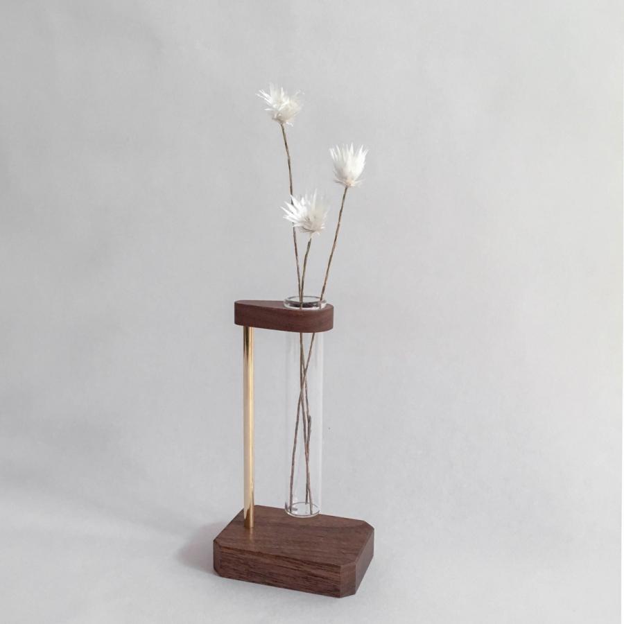 広口試験管の一輪挿し フラワーベース 花器 花瓶 : Atelier Yadori