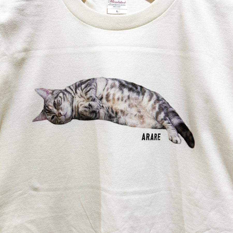 Tシャツ メンズ レディース 子ども うちの子 オーダー 半袖 おしゃれ 猫 犬 ポイント 名入れ | 宿と猫 | 12