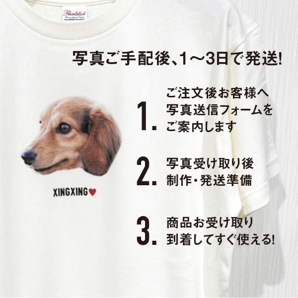 Tシャツ メンズ レディース 子ども うちの子 オーダー 半袖 おしゃれ 猫 犬 ポイント 名入れ | 宿と猫 | 05