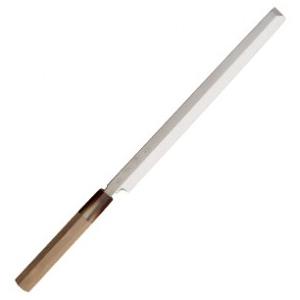 杉本 【SUGIMOTO】日本一皿分の料理ごはん炊き 純日本鋼本切磋琢磨本焼入生産物 特製品 蛸引 270粍 5027 ごはん炊き 調理器具-包丁、ナイフ-その他包丁、ナイフ