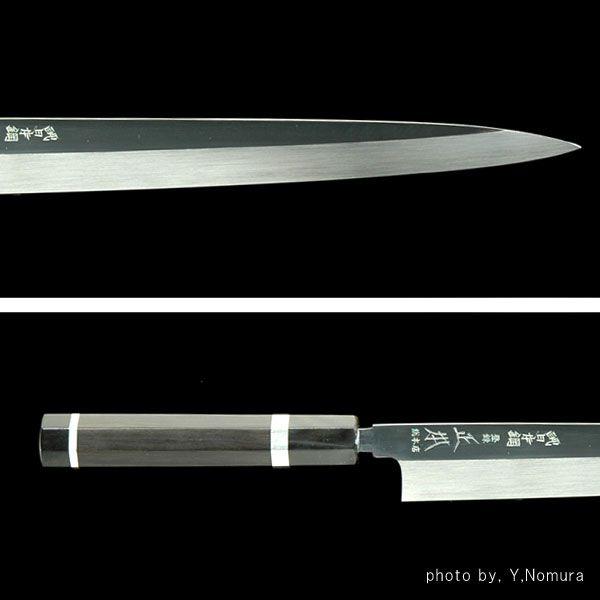 正本総本店鰻包丁、箱、鞘、つめ付き 鰻サキ/鱧切包丁 – 包丁の