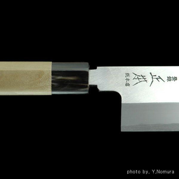 正本総本店 MASAMOTO本霞・玉白鋼 切付庖刀 （片刃）包丁 240mm KS1724