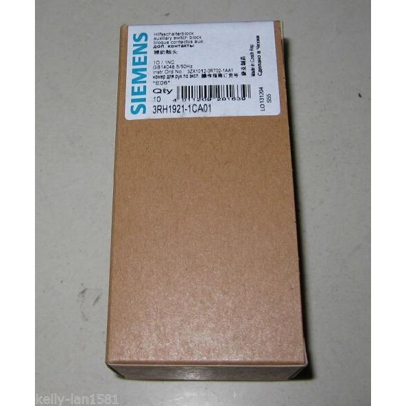 Siemens 3RH1921-1CA01 Auxiliary Contact 3RH1 921-1CA01