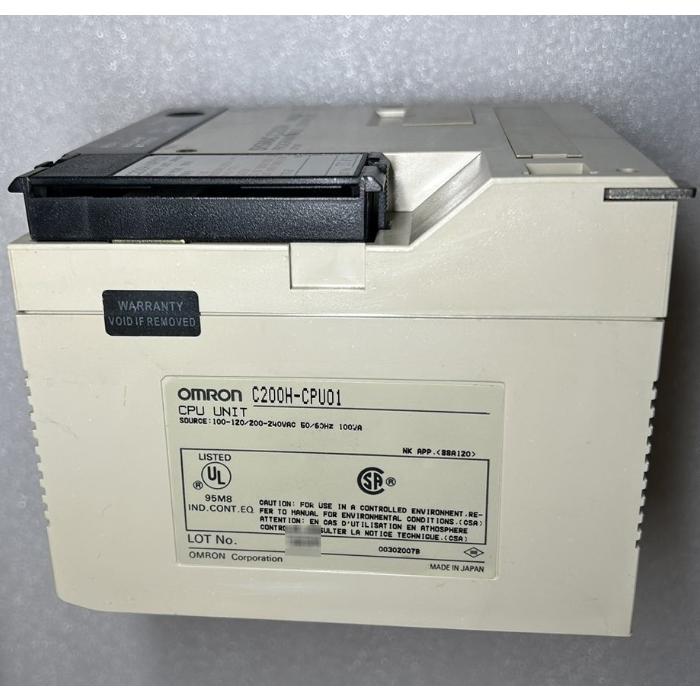 オムロンシーケンサ　C200HG 1式　中古 オムロン CPUユニット C200HG-CPU43 (06年製・C200HW-COM02-V1