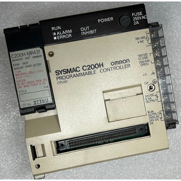 オムロン（OMRON） OMRON C200H-CPU02 & C200H-MR831 - : 八重洲堂