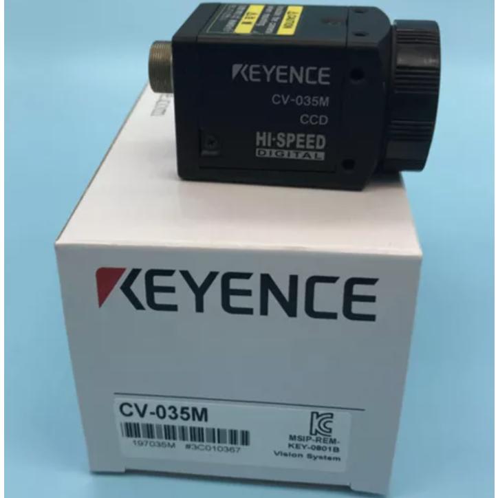 キーエンス  カメラ  CV-035M Keyence CV-035M Machine Vision Camera w/ F1.4/8mm Lens