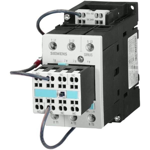 シーメンス Siemens 3RT1034-3KK84-0LA0 power contactor AC-3 15KW 400V DC 52V 3-POLE SIZE S2