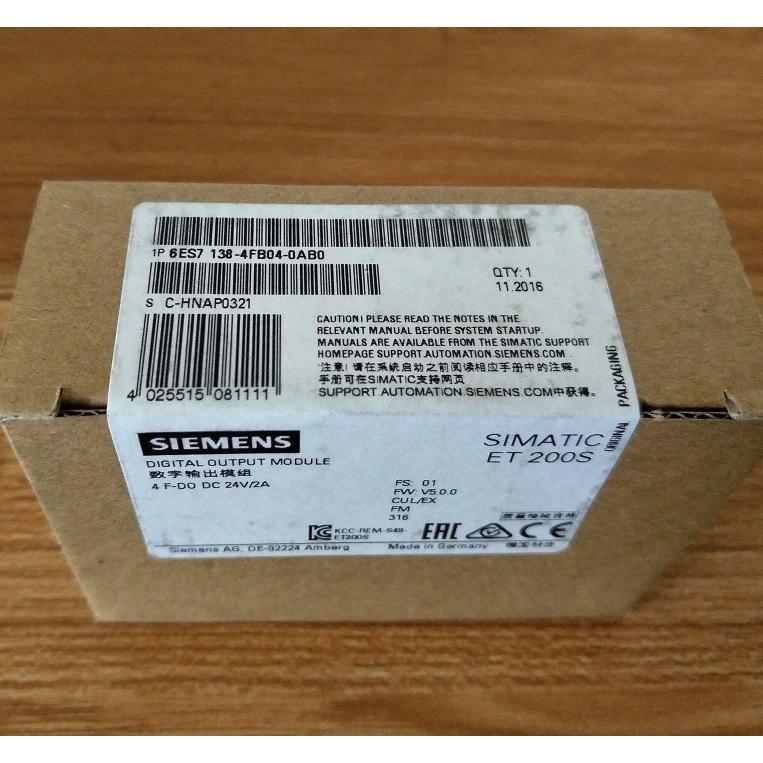 Fst 1PC Siemens NEW IN BOX 6ES7138-4FB04-0AB0 6ES7 138-4FB04-0AB0 FREE - Foto 11