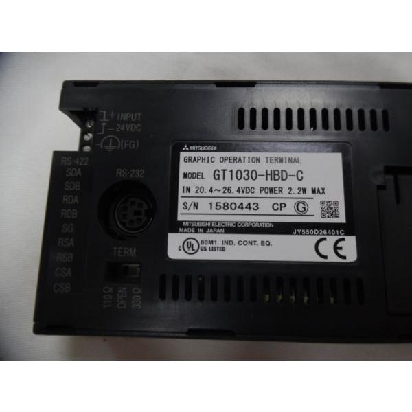 その他 MITSUBISHI GT1030-HBD MITSUBISHI GT1030-HBD GOT1000 TOUCH SCREEN