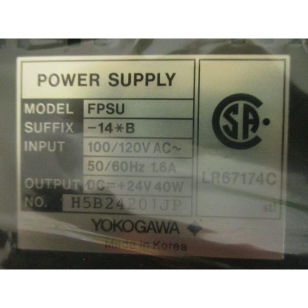 FPSU -14-B Yokogawa Power Supply 100/120V AC Input DC 24V 40W Output ...