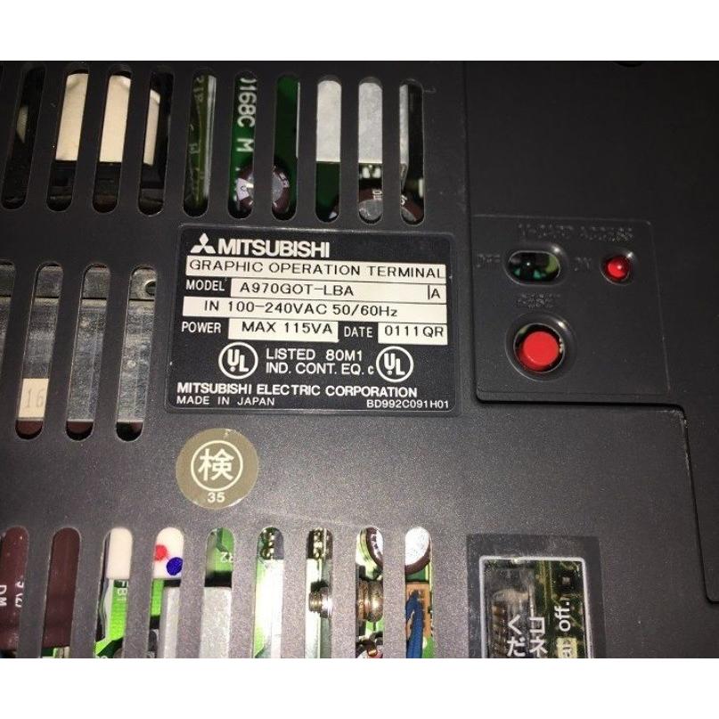 三菱 A970GOT-LBA (Refurbished, good working condition) Mitsubishi A970G0T-LBAの画像