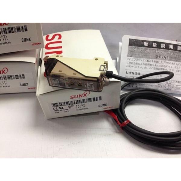 Sunx SS-A5 Photoelectric Sensor 12-24VDC Slim Cable Type SSA5 : 八重洲堂 ...