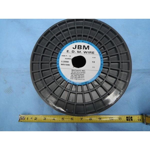 BRASS EDM WIRE (1) ONE 22# SPOOL .010