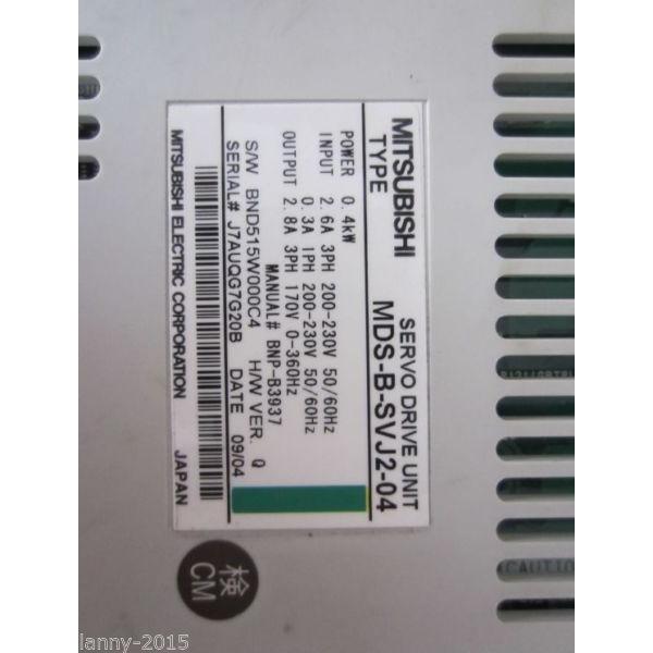Mitsubishi MDS-B-SVJ2-04 servo drive MDSBSVJ204 三菱