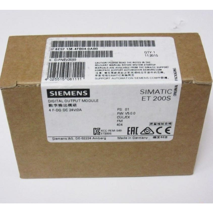 Fst 1PC Siemens NEW IN BOX 6ES7138-4FB04-0AB0 6ES7 138-4FB04-0AB0 FREE - Foto 13
