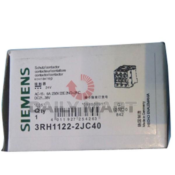 シーメンス Siemens 3RH1122-2JC40 Control Relay 2NO+2NC 30V DC Diode Cage Clamp