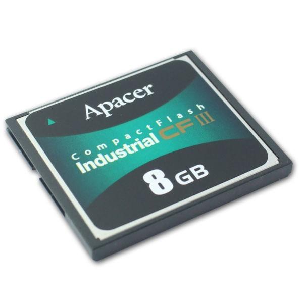 Real Apacer 8GB CompactFlash CNC Compact Flash Industrial CF III Memory