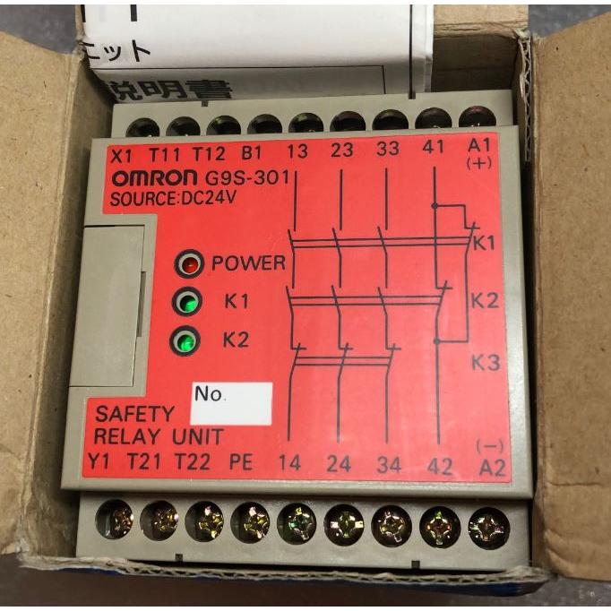 オムロン G9S-301 OMRON Safety Relay Contact DC24V G9S 301 オムロン G9S-301 OMRON Safety Relay Contact DC24V G9S 301