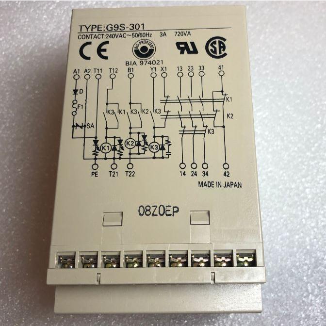 オムロン G9S-301 OMRON Safety Relay Contact DC24V G9S 301 オムロン G9S-301 OMRON Safety Relay Contact DC24V G9S 301