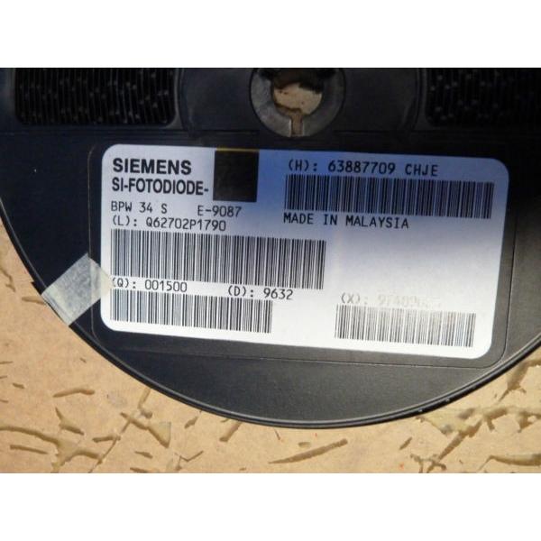 シーメンス BOX OF 1500 Siemens components BPW34S high speed PIN photodiodes (1G.2)_2