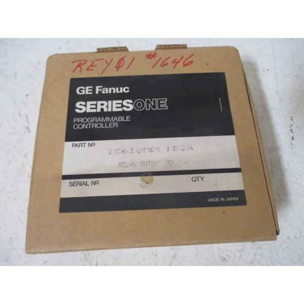 GE FANUC ファナック IC610MDL182A RELAY OUTPUT MODULE 16 CIRCUIT IN A BOX