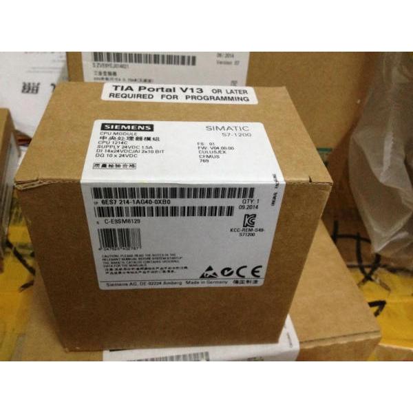 Siemens 6ES7214-1AG40-0XB0 6ES7 214-1AG40-0XB0 シーメンス
