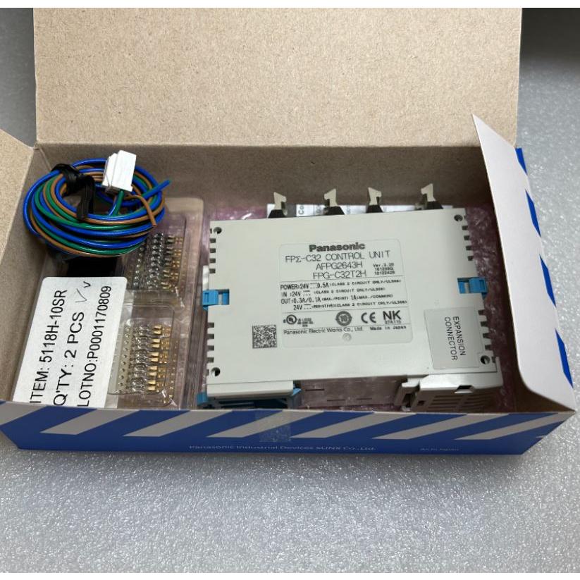 パナソニックPLC FPG-C32T 　7個セット New In Box PANASONIC FPG-C32T2H AFPG2643H Control Unit 24VDC