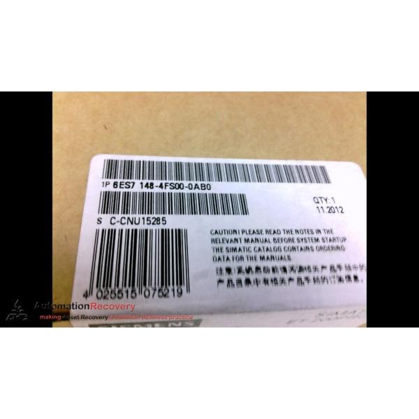 シーメンス SIEMENS 6ES7 148-4FS00-0AB0 ELECTRONIC MODULE DC 24V， #189814