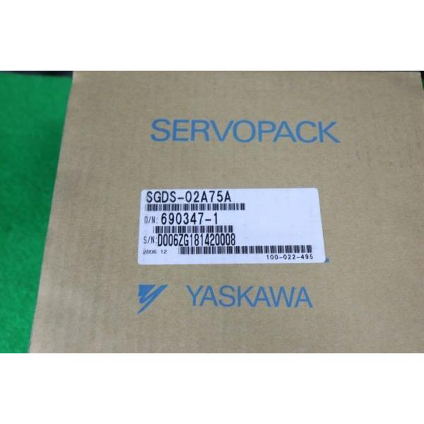 YASKAWA SGDS-02A75A SERVOPACK
