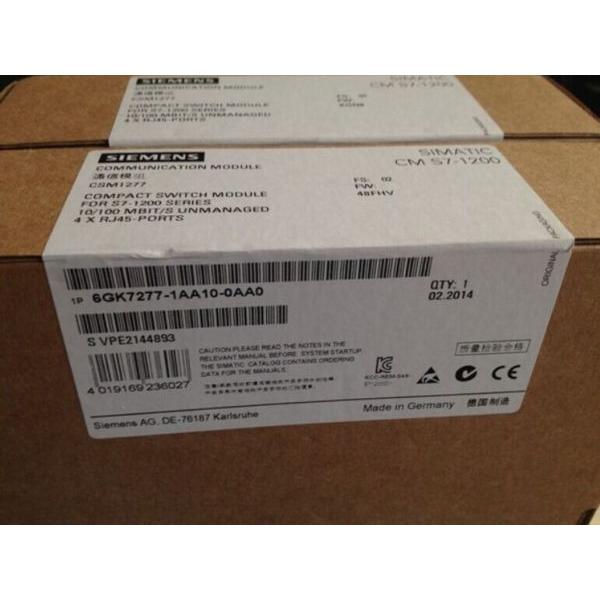 シーメンス Siemens PLC Compact Switch Module 6GK7 277-1AA10-0AA0