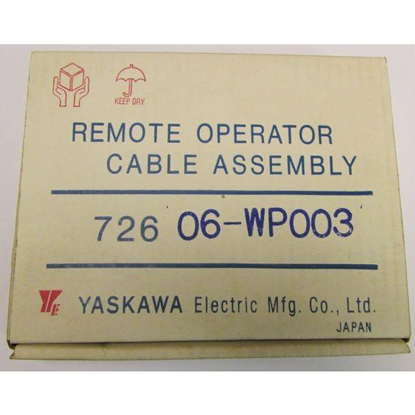 YASKAWA 726 06 WP003 Remote Operator Cable Assembly 06-WP003