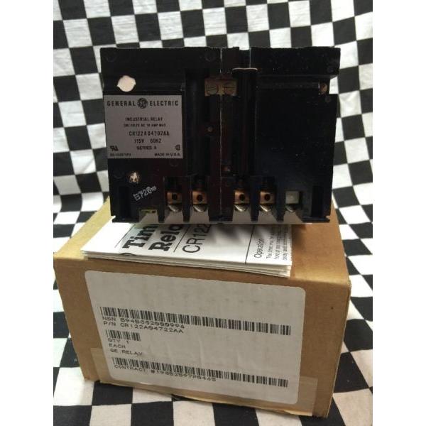 GE Industrial Relay 10A 300V， CR122A04702AA， 5945882000996_2