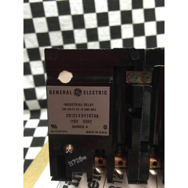 GE Industrial Relay 10A 300V， CR122A04702AA， 5945882000996_3