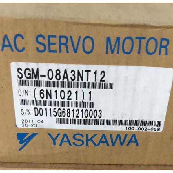 Yaskawa SGM-08A3NT12 AC Servo Motor SGM-O8A3NT12
