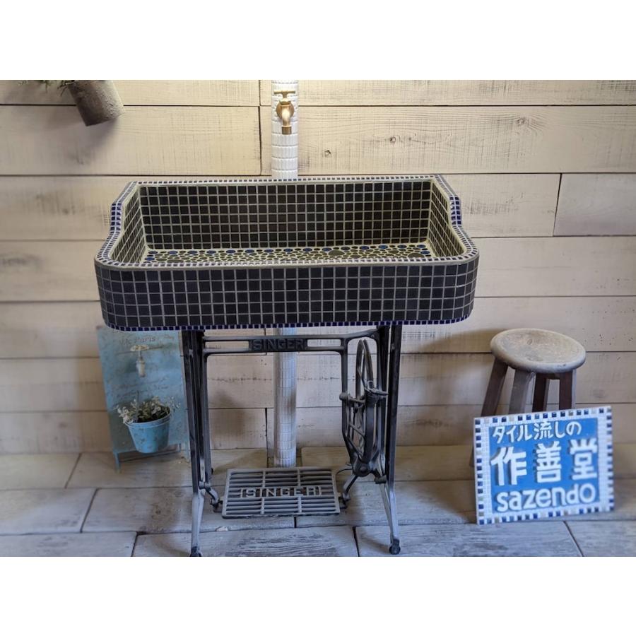 ガーデンシンク おしゃれ タイル 屋外用 タイルシンク 日本製 ガーデンシンク おしゃれ タイル 屋外用 タイルシンク 日本製