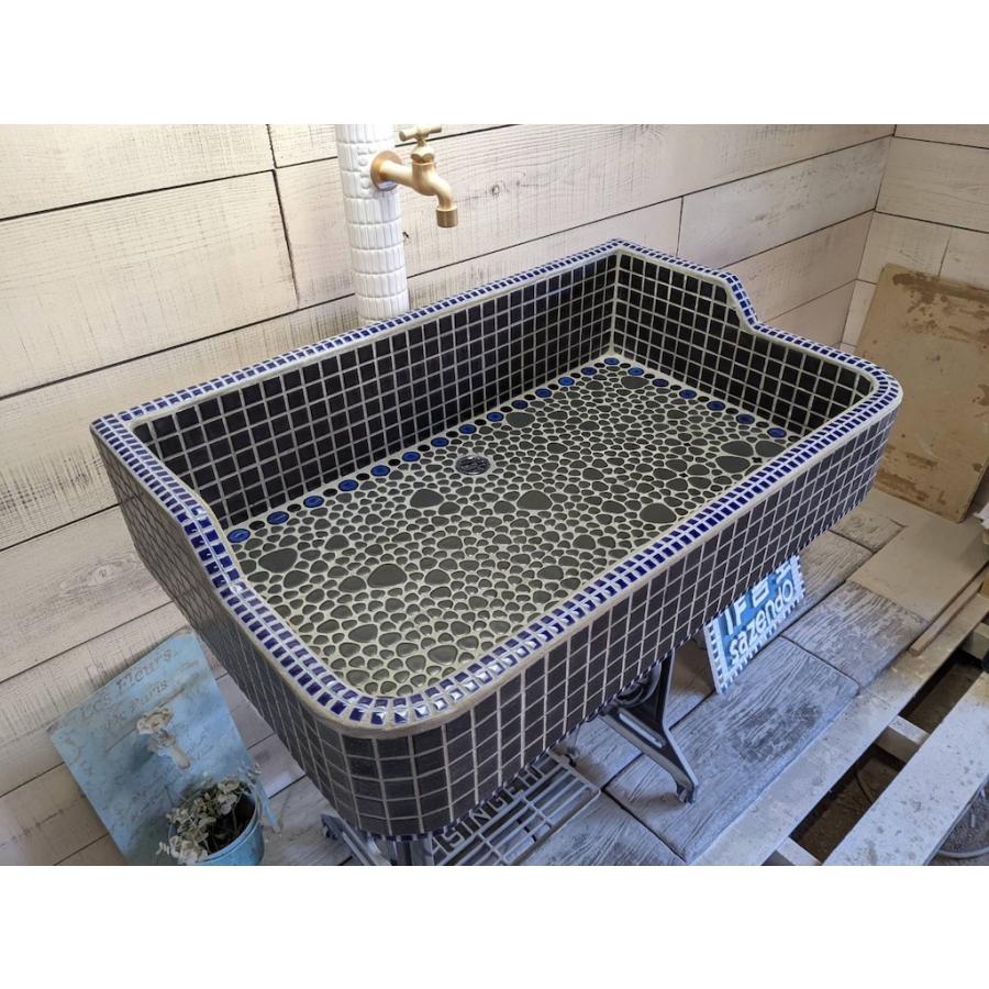 ガーデンシンク おしゃれ タイル 屋外用 タイルシンク 日本製 ガーデンシンク おしゃれ タイル 屋外用 タイルシンク 日本製