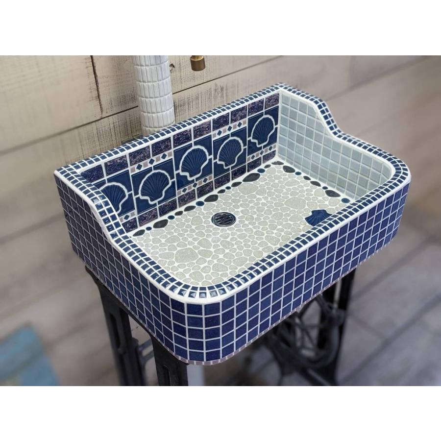 ガーデンシンク おしゃれ タイル 屋外用 タイルシンク 日本製 ガーデンシンク おしゃれ タイル 屋外用 タイルシンク 日本製