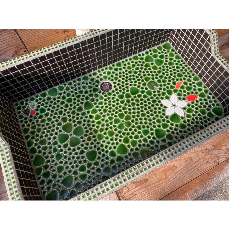 ガーデンシンク おしゃれ タイル 屋外用 室内可 タイルシンク ガーデンシンク おしゃれ タイル 屋外用 室内可 タイルシンク