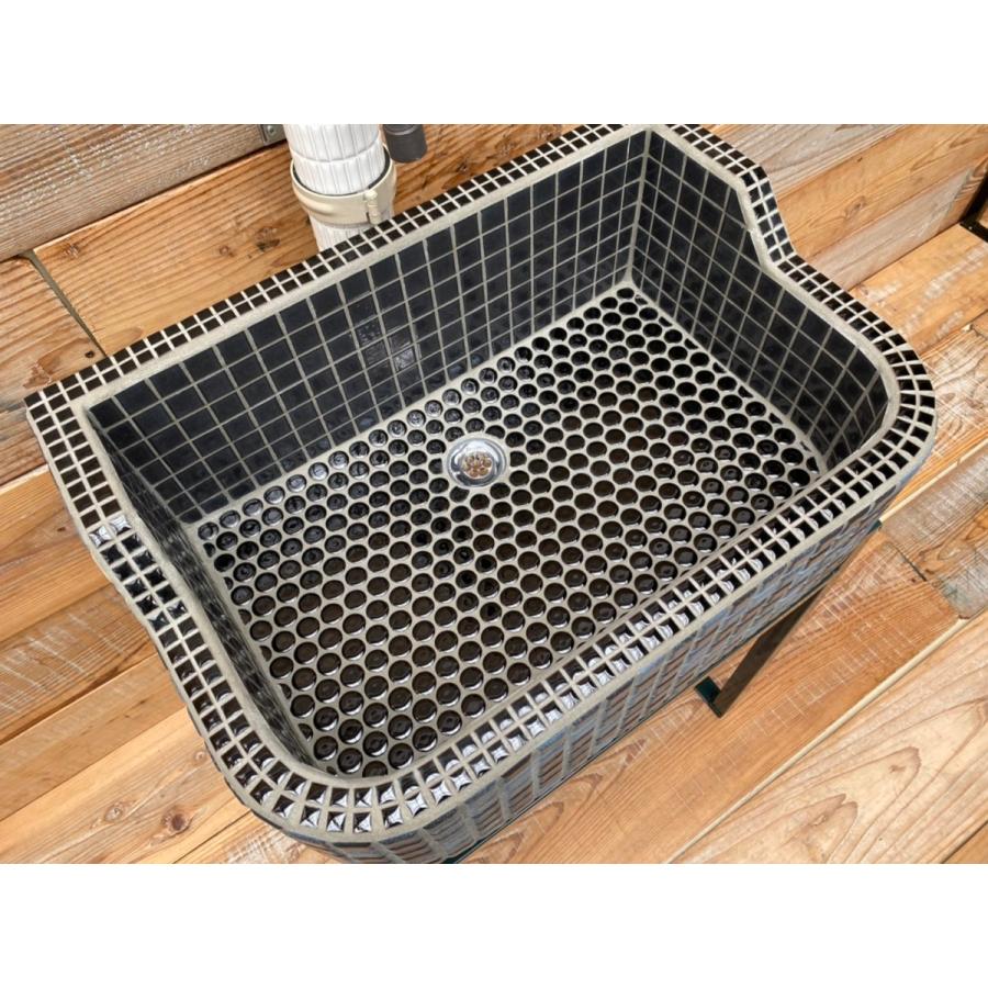 タイルガーデンシンク ベージュ 楽天市場】ガーデンシンク（カラーグレー）（花・ガーデン・DIY