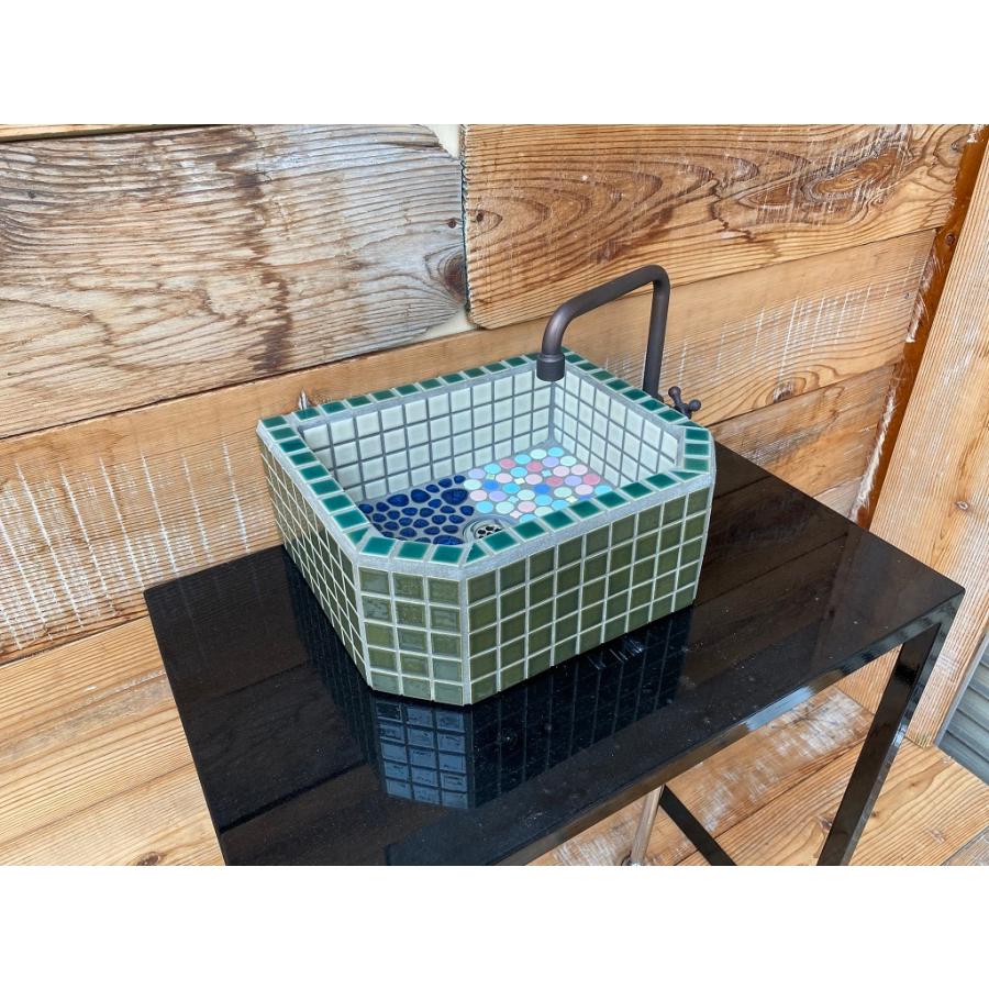 受注後制作 ミニマルライフでおしゃれなモザイクタイル流し台 Mini Mini 作善堂 ヤフー店 通販 Yahoo ショッピング