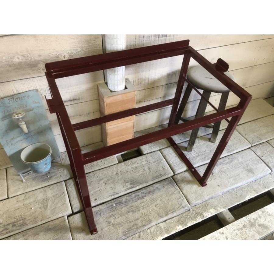 タイルシンクスタンド　スクエアタイプ専用スタンド　作善堂オリジナル 作善堂オリジナル＊シンクスタンド スクエアシンク用 : 作善堂