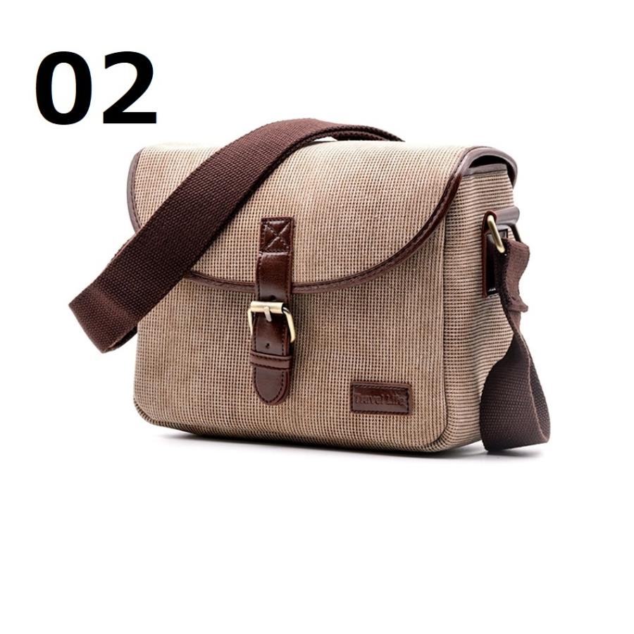 レトロ 一眼レフ カメラバッグ レンズケース ショルダーバック