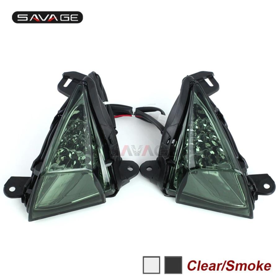 フロント LED ウインカー カワサキ ニンジャ ZX-14R ZZ-R1400 1400GTR