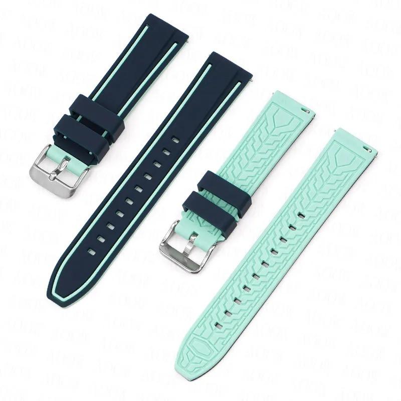 オメガ スウォッチ クイックリリース 腕時計 ラバー シリコン ベルト