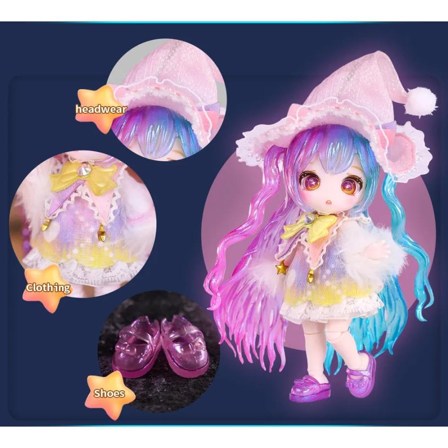 カスタムドール&アウトフィット まとめ売り ドール11体 UFDOLL ヘッドあり！ノーメイク 15cm BJD 1/8 1/12 OB11 GSC オビツ11