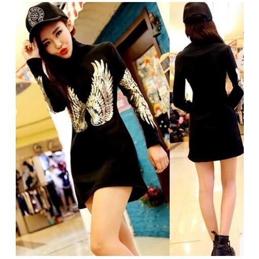 天使の羽 翼 スパンコール 刺繍 アップリケ : NAMO Yahoo! JAPAN店