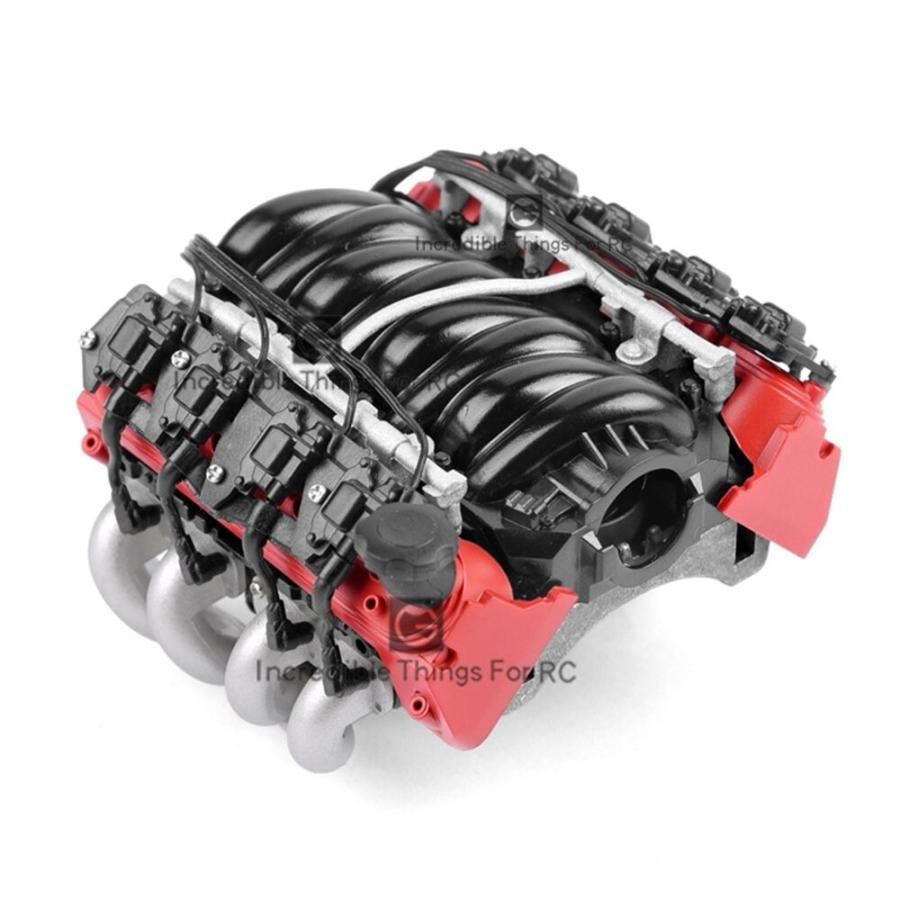 RCカー LS7 V8 エンジンモーター 冷却ファン ラジエーターキット RCカー LS7 V8 エンジンモーター 冷却ファン ラジエーターキット