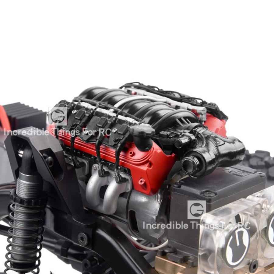 RCカー LS7 V8 エンジンモーター 冷却ファン ラジエーターキット RCカー LS7 V8 エンジンモーター 冷却ファン ラジエーターキット