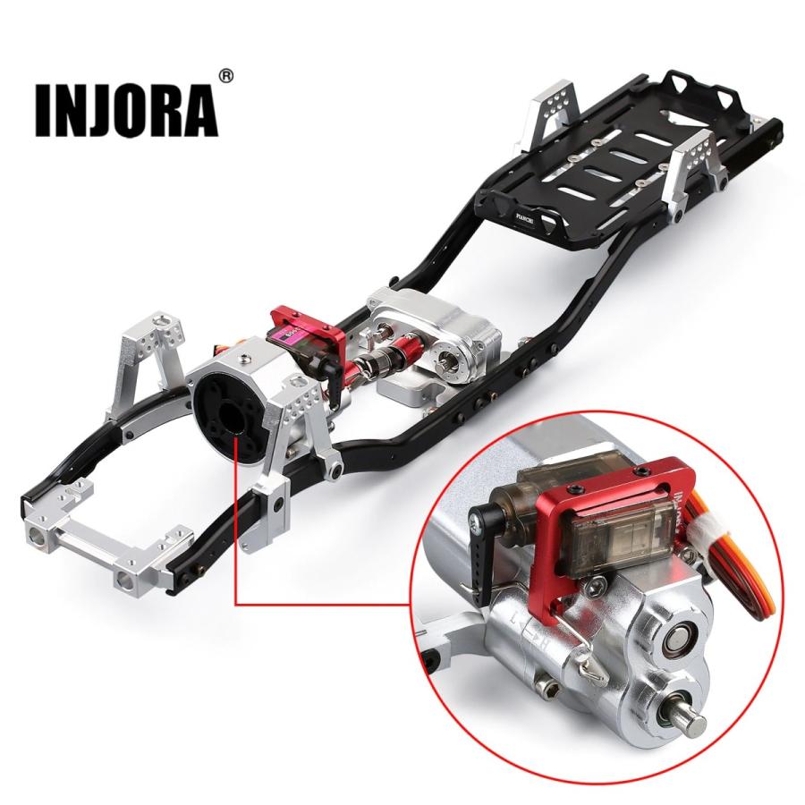 INJORA 313mm シャーシ フレーム ホイールベース 1/10 RC INJORA 313mm シャーシ フレーム ホイールベース 1/10 RC